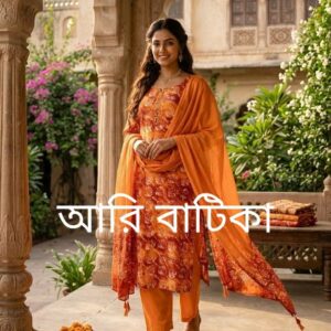 আরি বাটিক থ্রি পিস