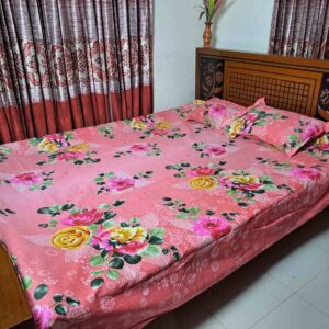 যে কোনো ৩ পিস বেড শীট ৬ পিস বালিশ কাভার ৯৯৯/=টাকা